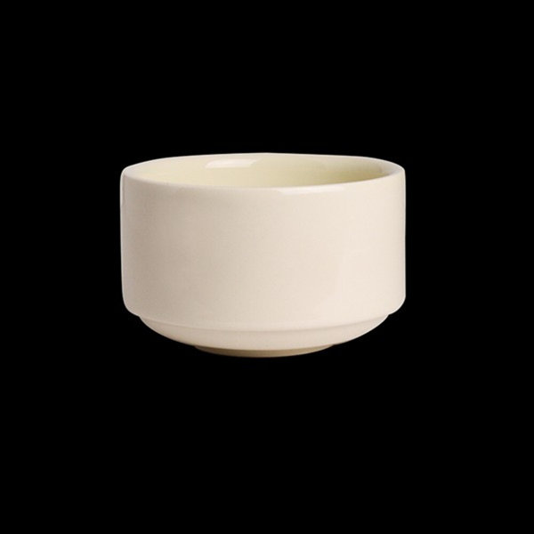 Homer Laughlin Stack Soup Mug Unhandled Rolled Edge And Narrow Rim